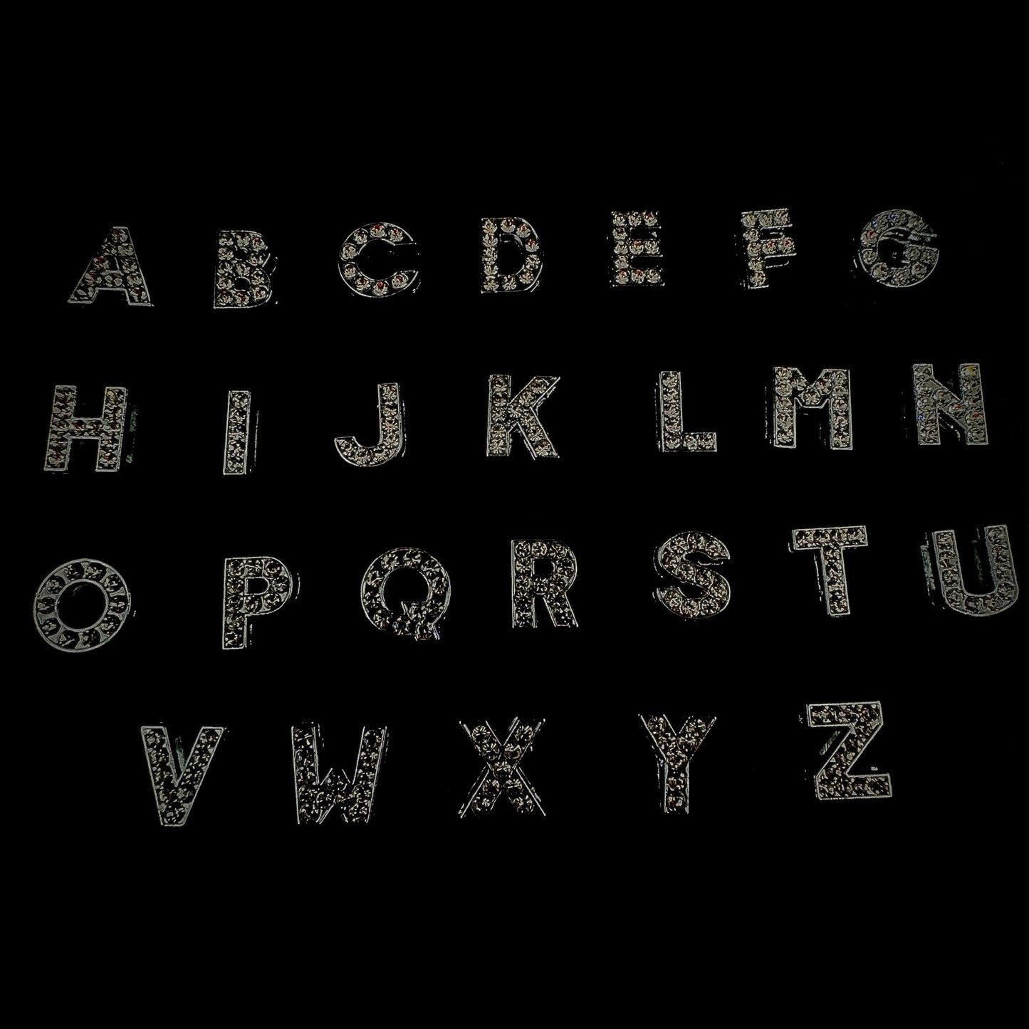 SILVER ALPHABETS